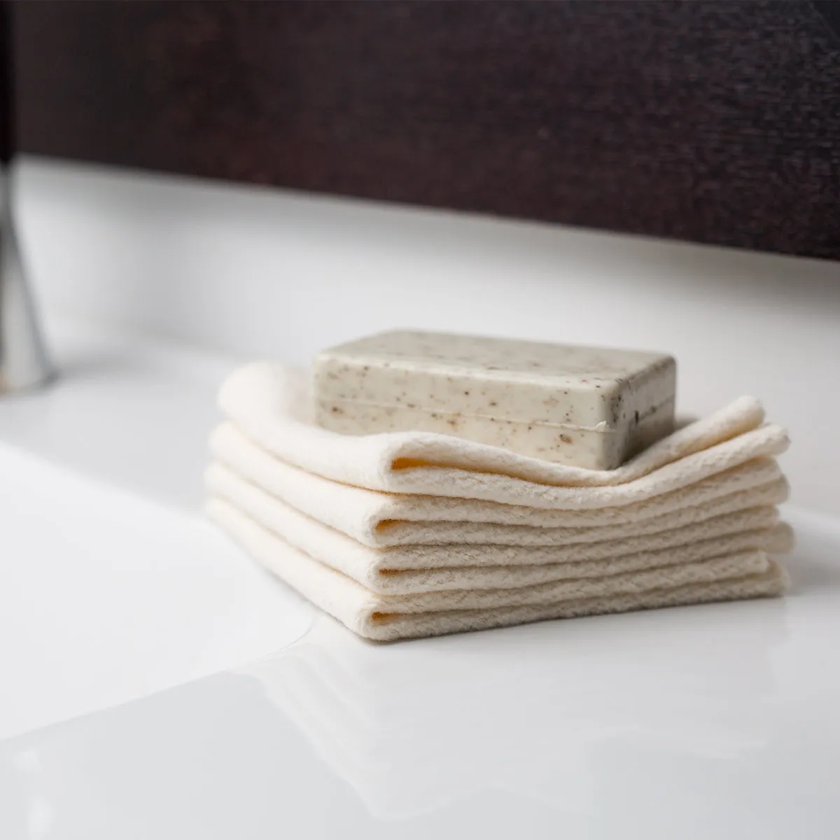 Lulujo Organic Face cloths 4-Pack