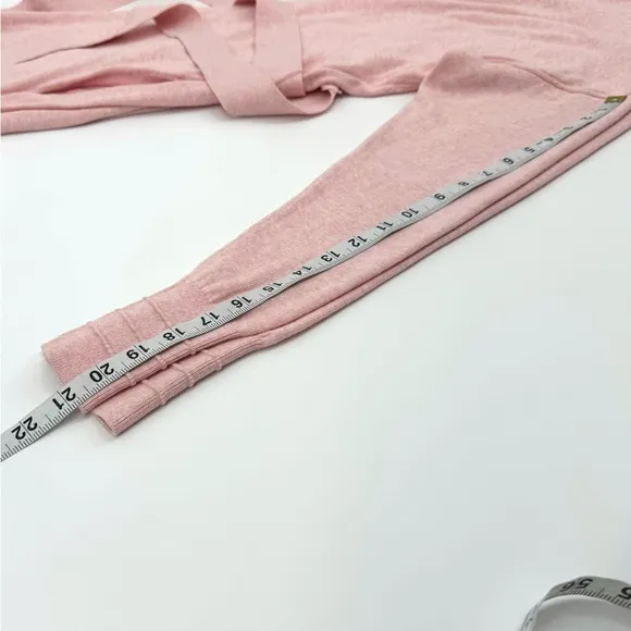 Lululemon Organic Cotton-Cashmere Open Wrap Cardigan/Robe