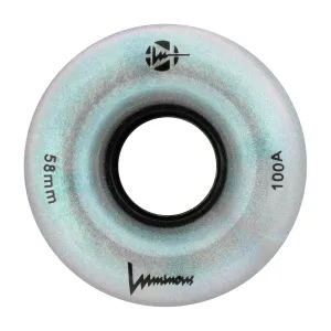 Luminous LED light up Quad Wheels - 58mm - Assorted Colors -