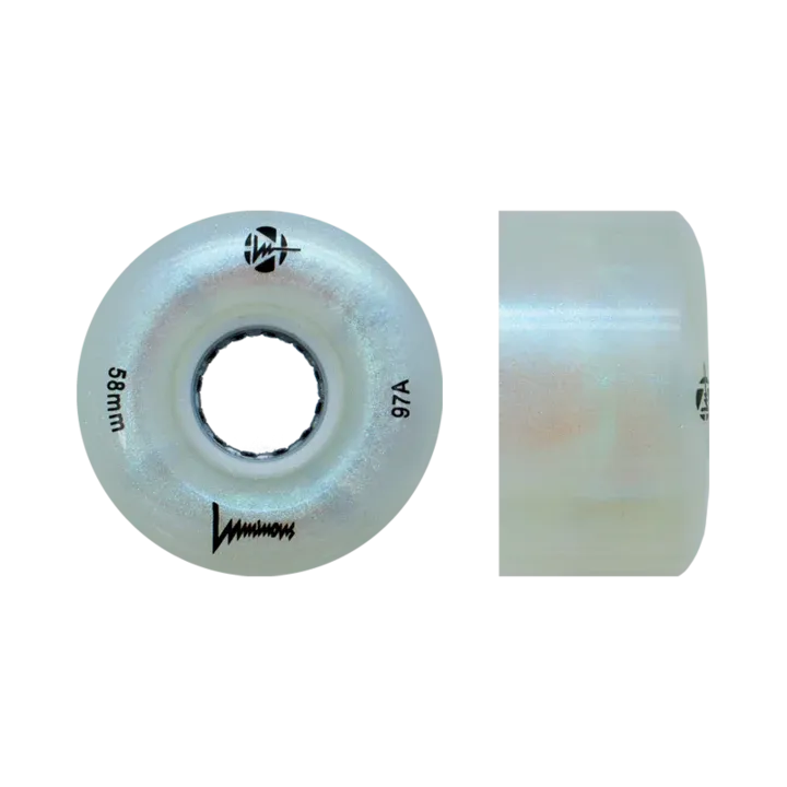 Luminous LED light up Quad Wheels - 58mm - Assorted Colors -