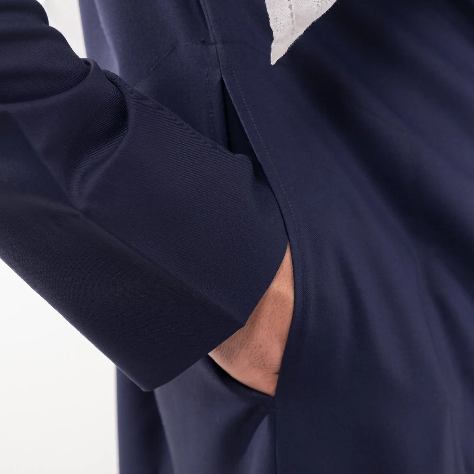 Magatier Winter Fabric - Navy Blue