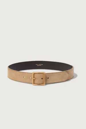 Marcela Suede Belt Khaki
