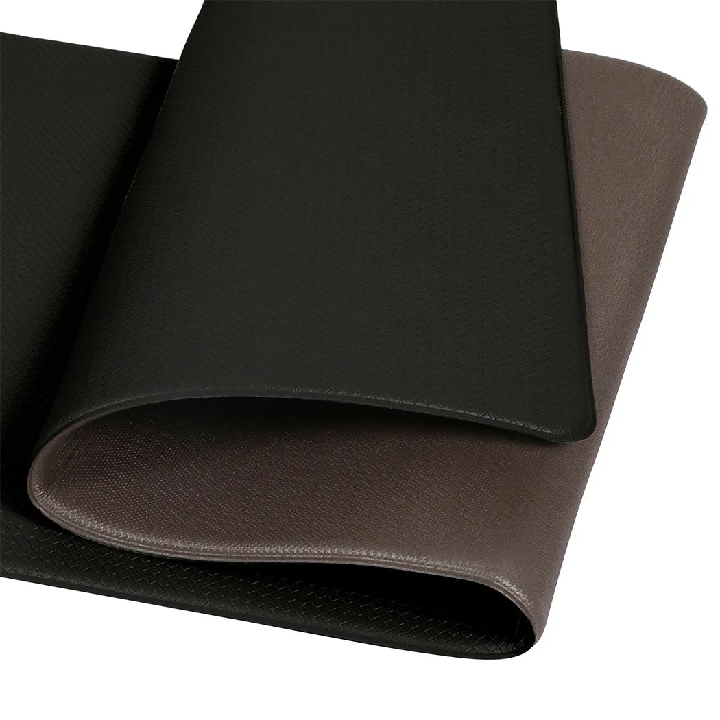 Marlow Kitchen Rug 2PCS Non Slip Anti Fatigue Mat Black