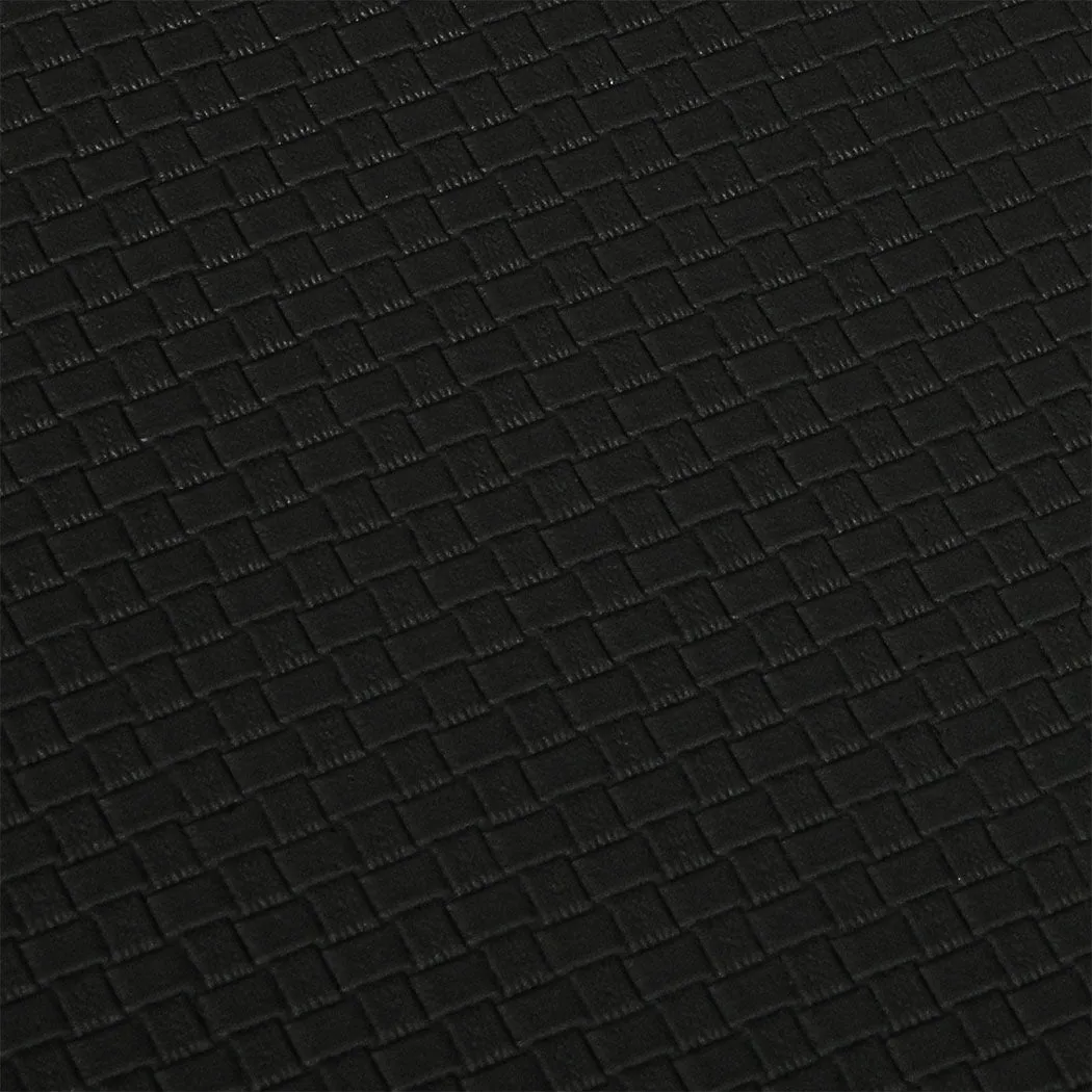 Marlow Kitchen Rug 2PCS Non Slip Anti Fatigue Mat Black