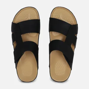 MEN ARABIC VELCRO SLIPPERS