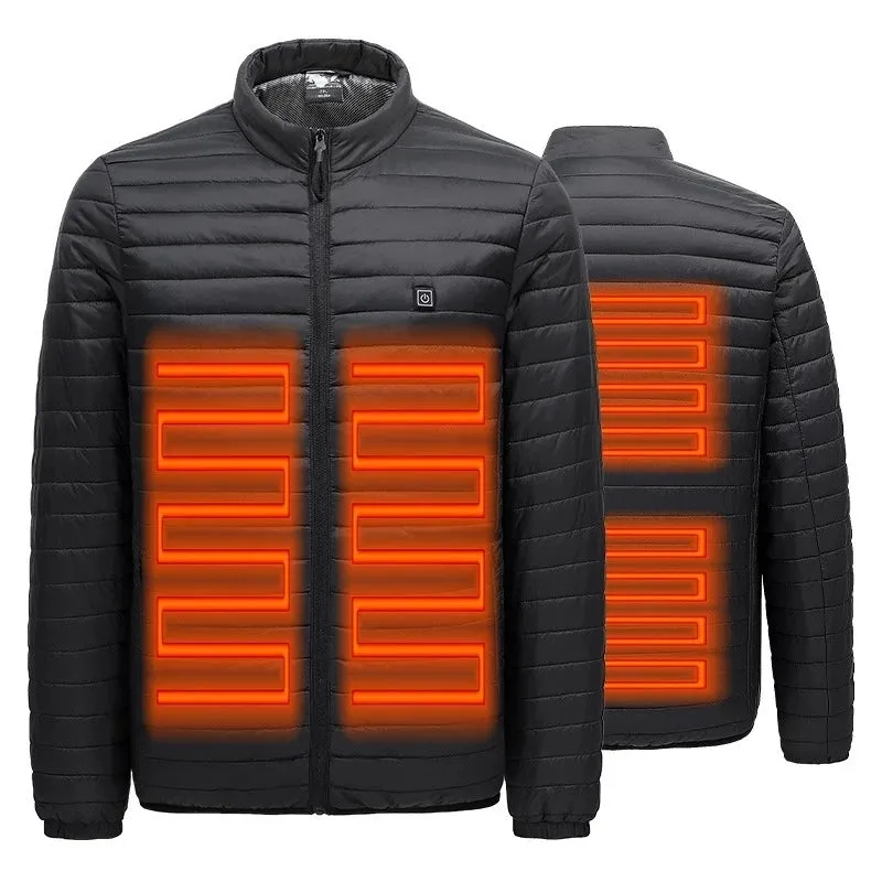 Men's Ultralight Waterproof Heated Padded Jacket