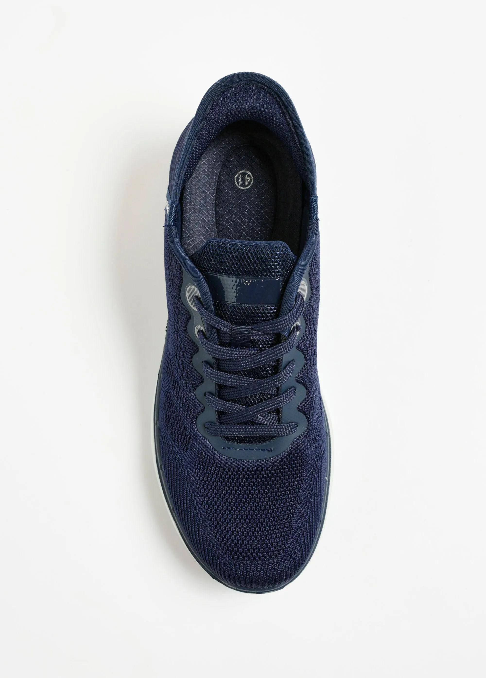 Mesh comfort sneakers with laces