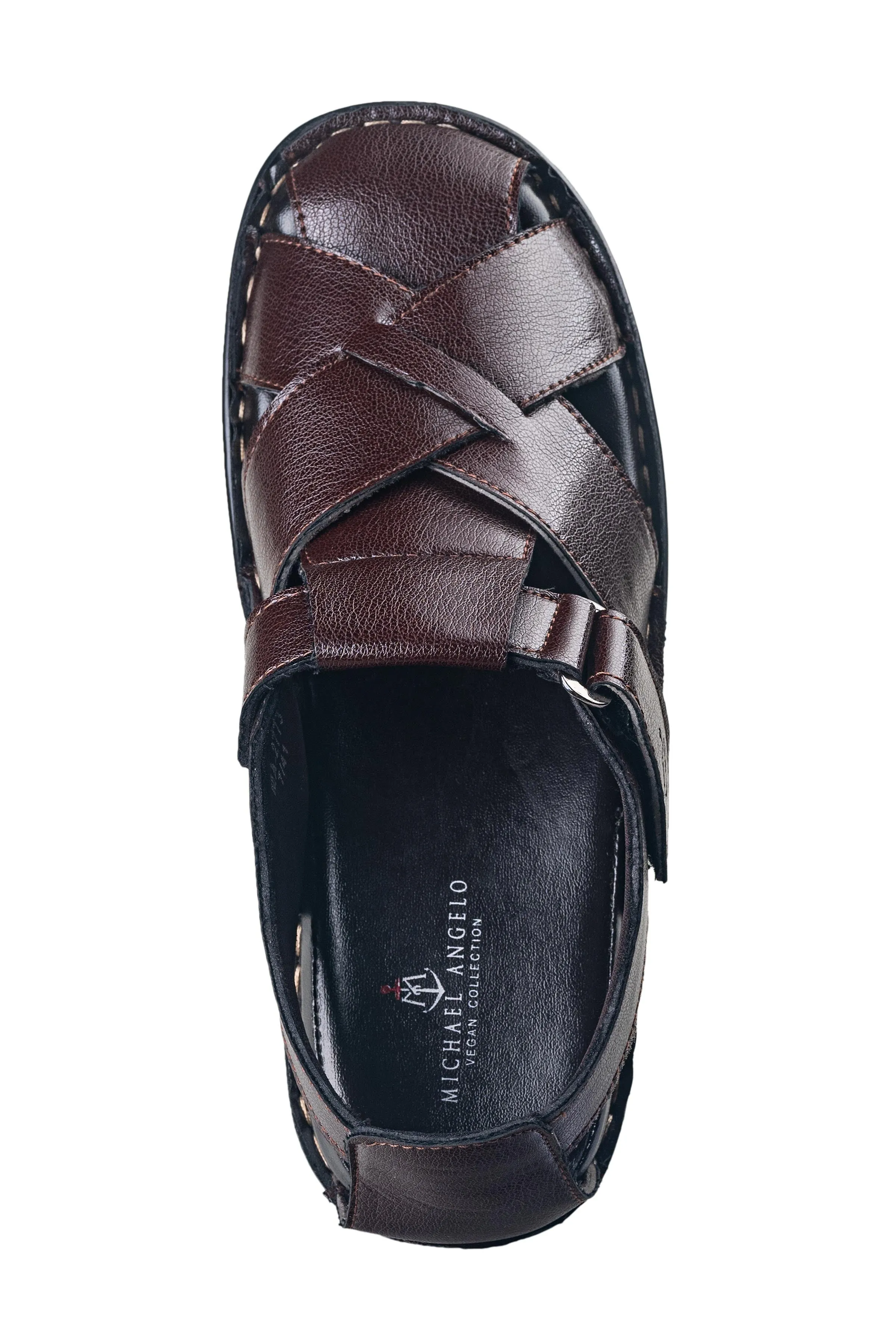 Michael Angelo Gents Brown Sandal