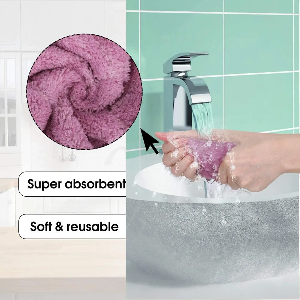 Microfiber Towel Absorbent Kitchen Cleaning Cloth