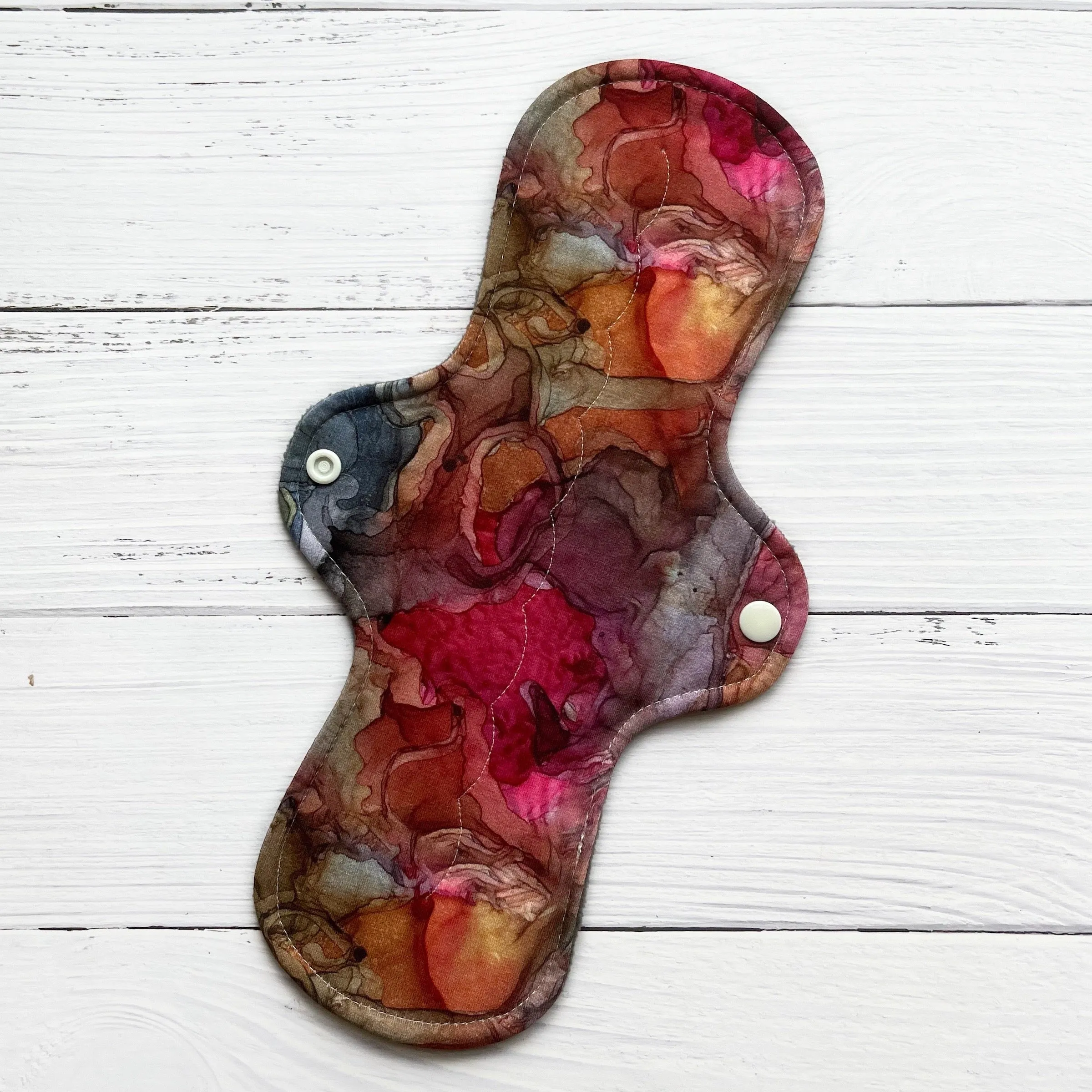 Moderate Absorbency Reusable Pads: Amethyst