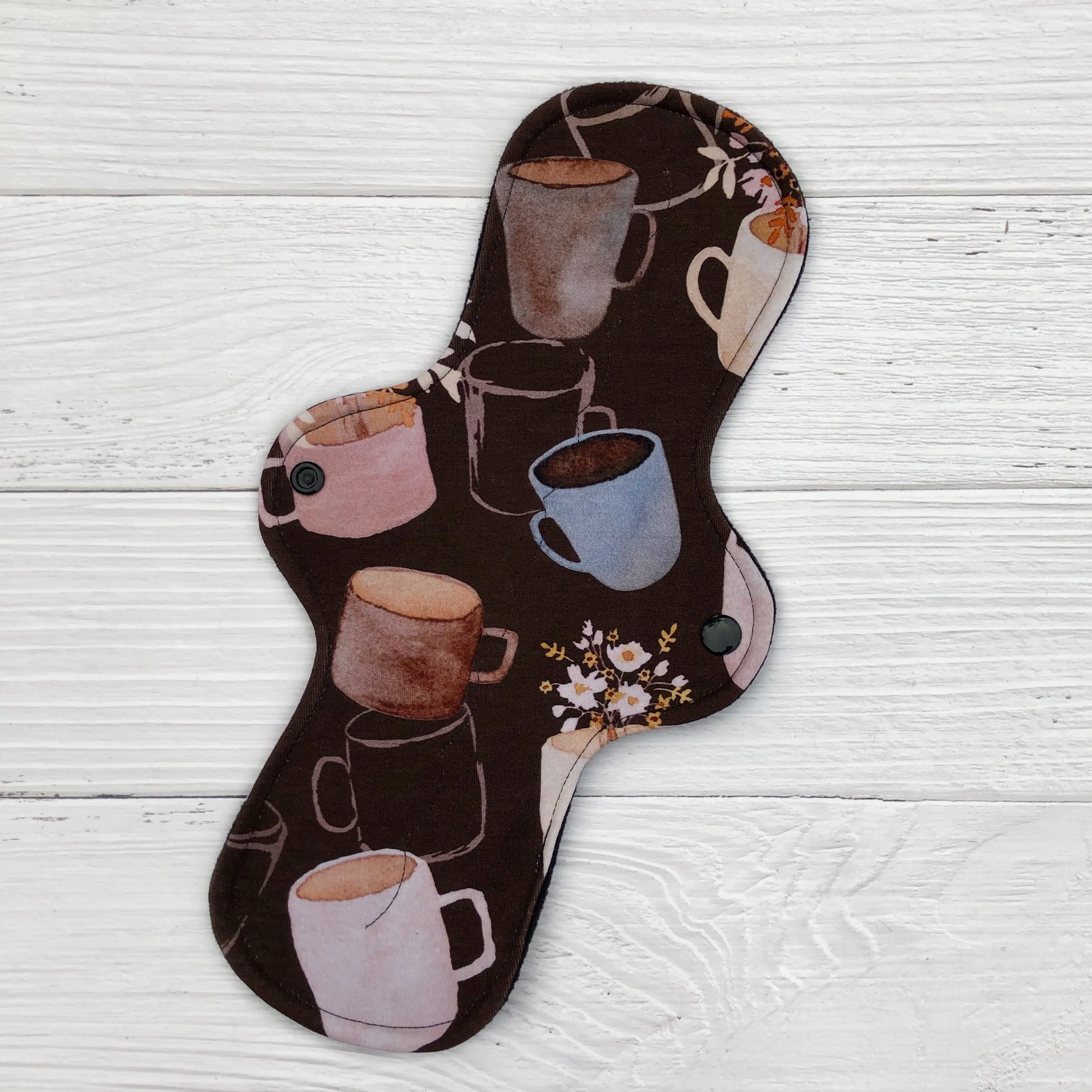 Moderate Absorbency Reusable Pads: Love is Brewing