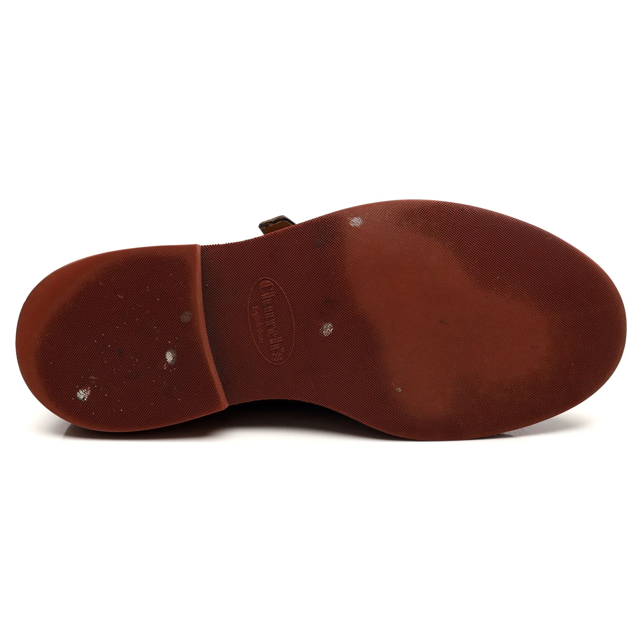 'Moorby' Light Green Suede Monk Strap UK 6 G