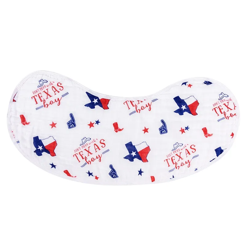 Muslin Burp Cloth - Texas Boy