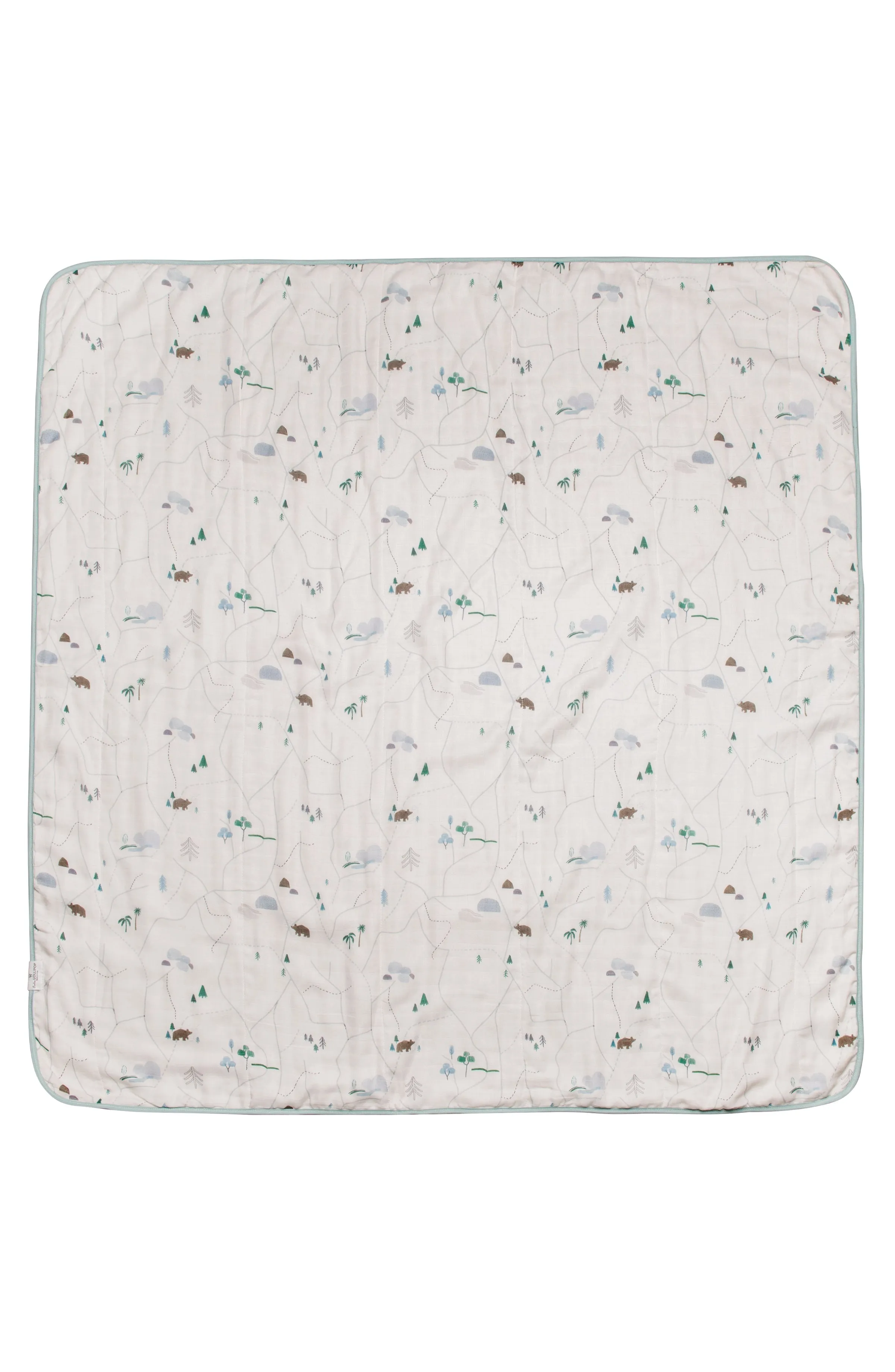 Muslin Quilt - World Map