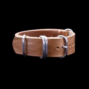 NAT2 Leather Watch Strap, 5-Ring Vintage 401