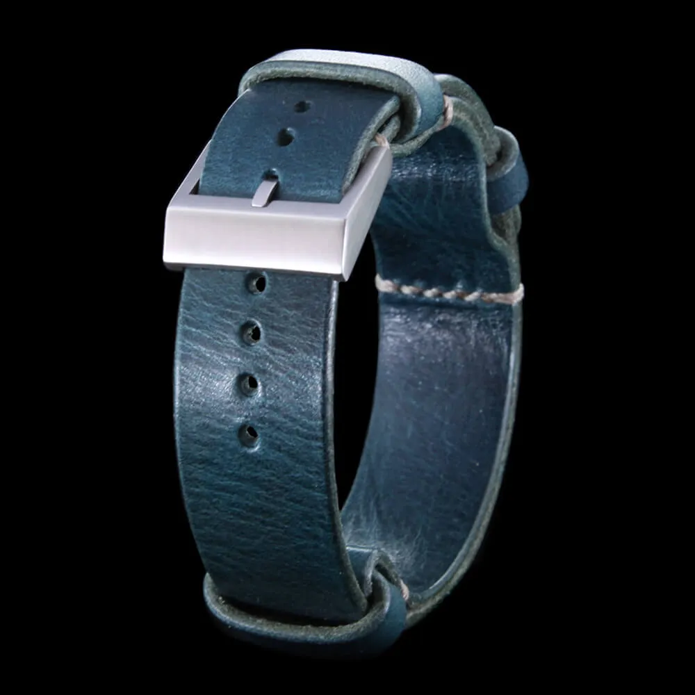 NAT2 Leather Watch Strap, Military 106