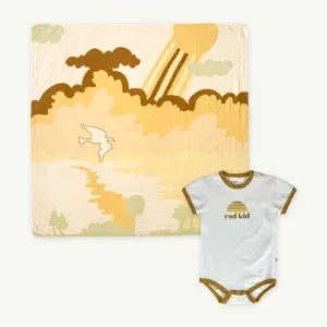 New Dawn Swaddle and Onesie Bundle
