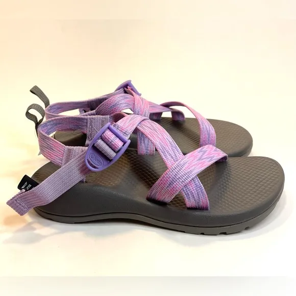 NIB Chaco Z1 EcoTread Sandal Big Kid Squall Purple Rose Size 5