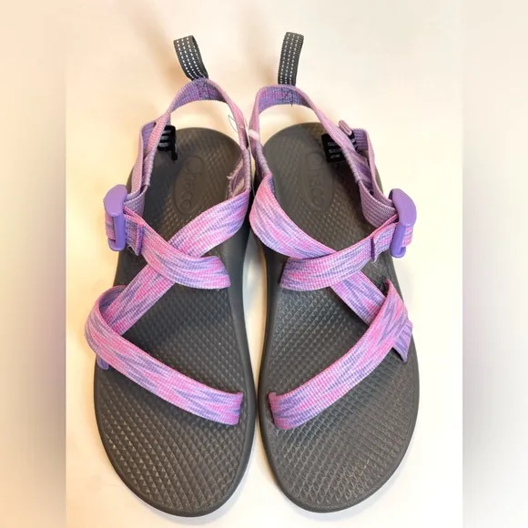 NIB Chaco Z1 EcoTread Sandal Big Kid Squall Purple Rose Size 5
