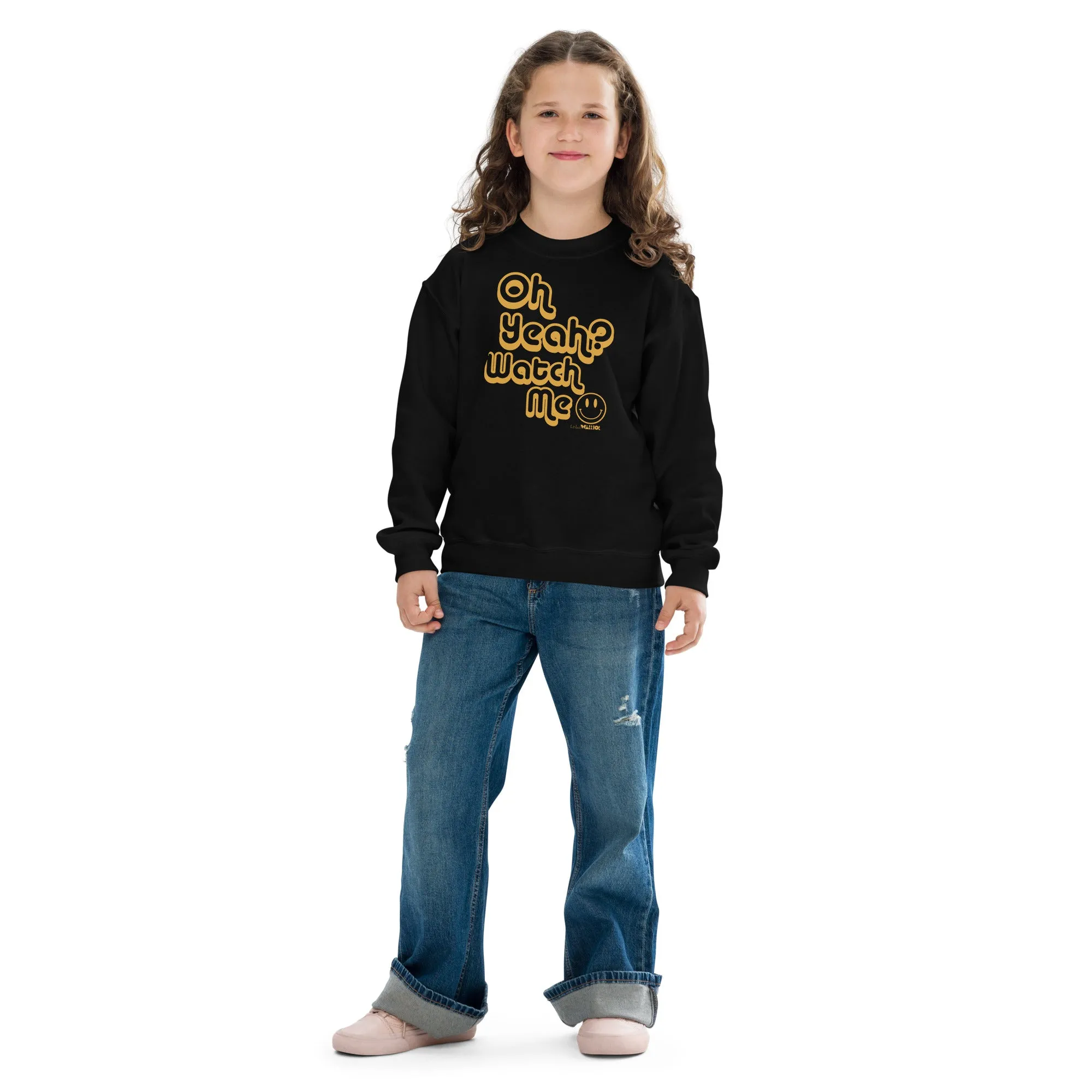 “Oh Yeah” Youth crewneck sweatshirt