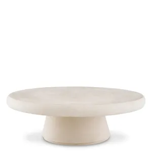Outdoor Coffee Table Cleon - Smooth Cream
