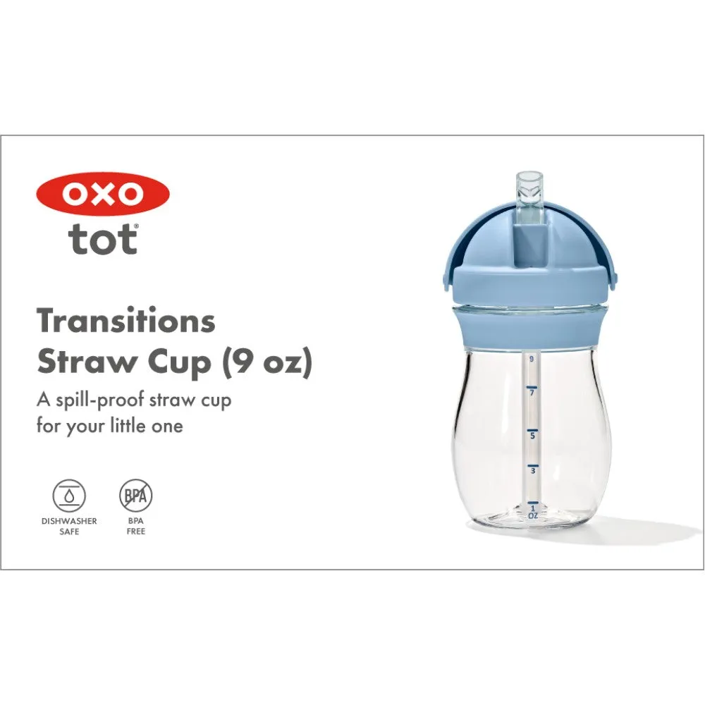 OXO Tot Transitions 9oz Straw Cup - Dusk