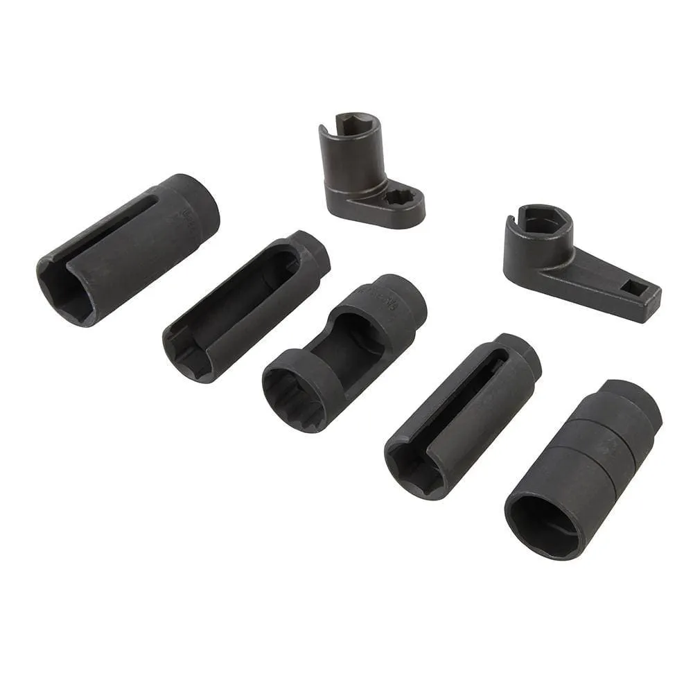 Oxygen Sensor Socket Set   Storage Case 7pc Silverline 366737 TT