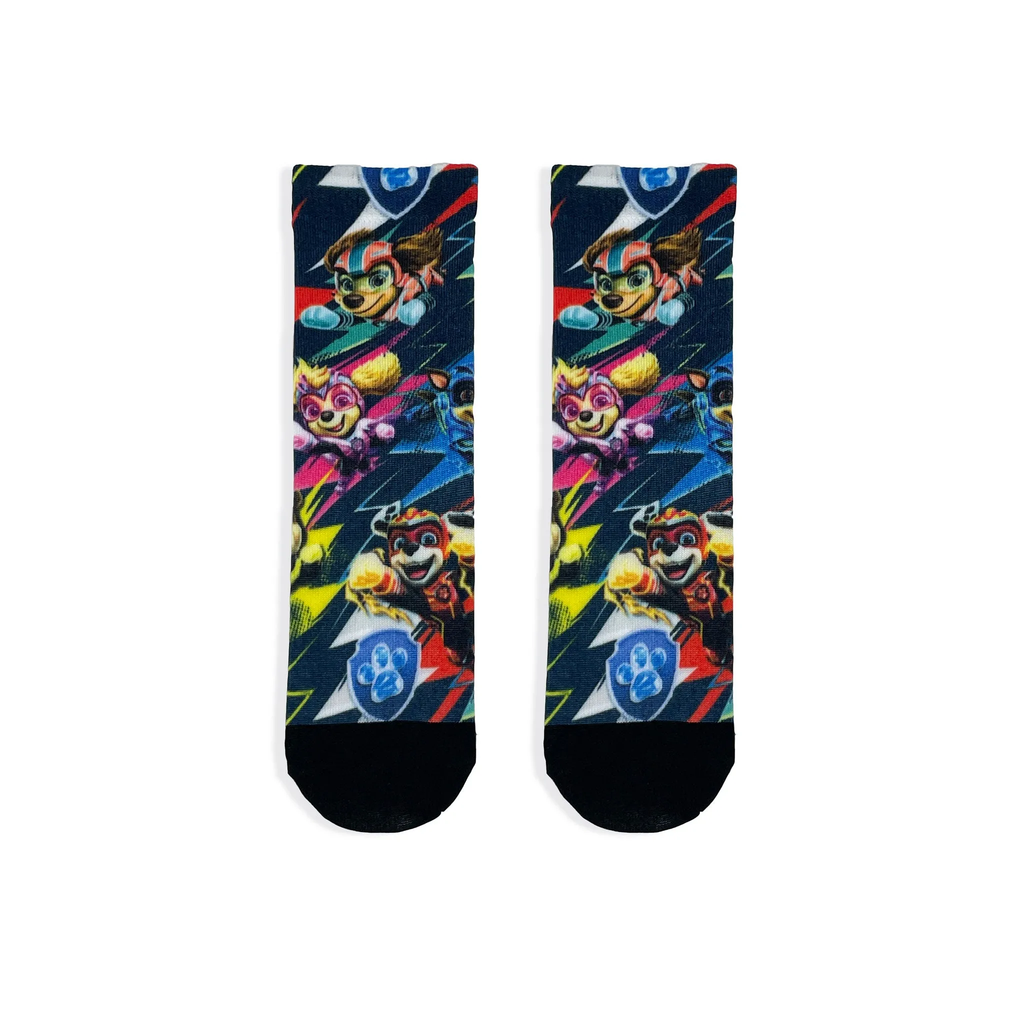 Paw Patrol Mighty Pups 'Allover Characters' Kids' Printed Socks