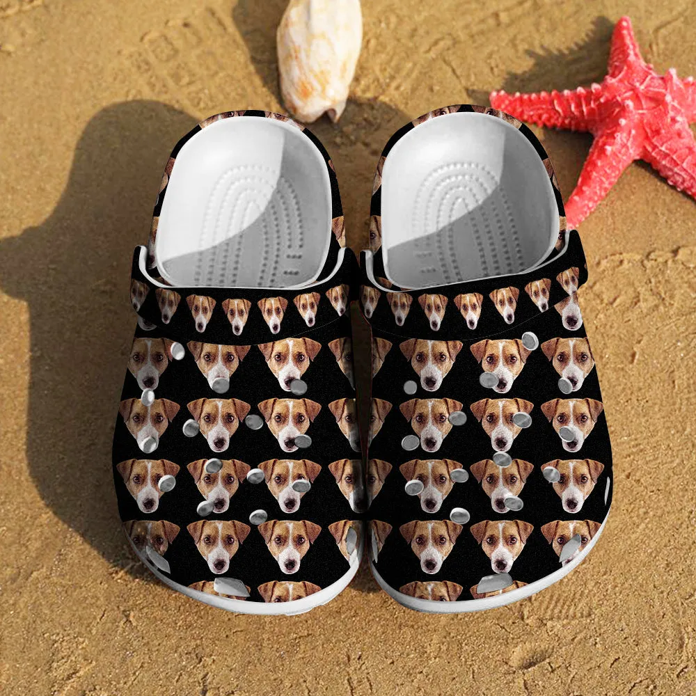 Personalized Funny Clog with Pet Face Clogs Slipper Birthday Gift for Pet Lover