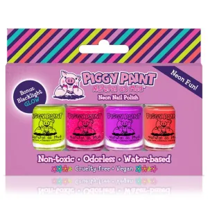 Piggy Paint Mini Neon Polish Set