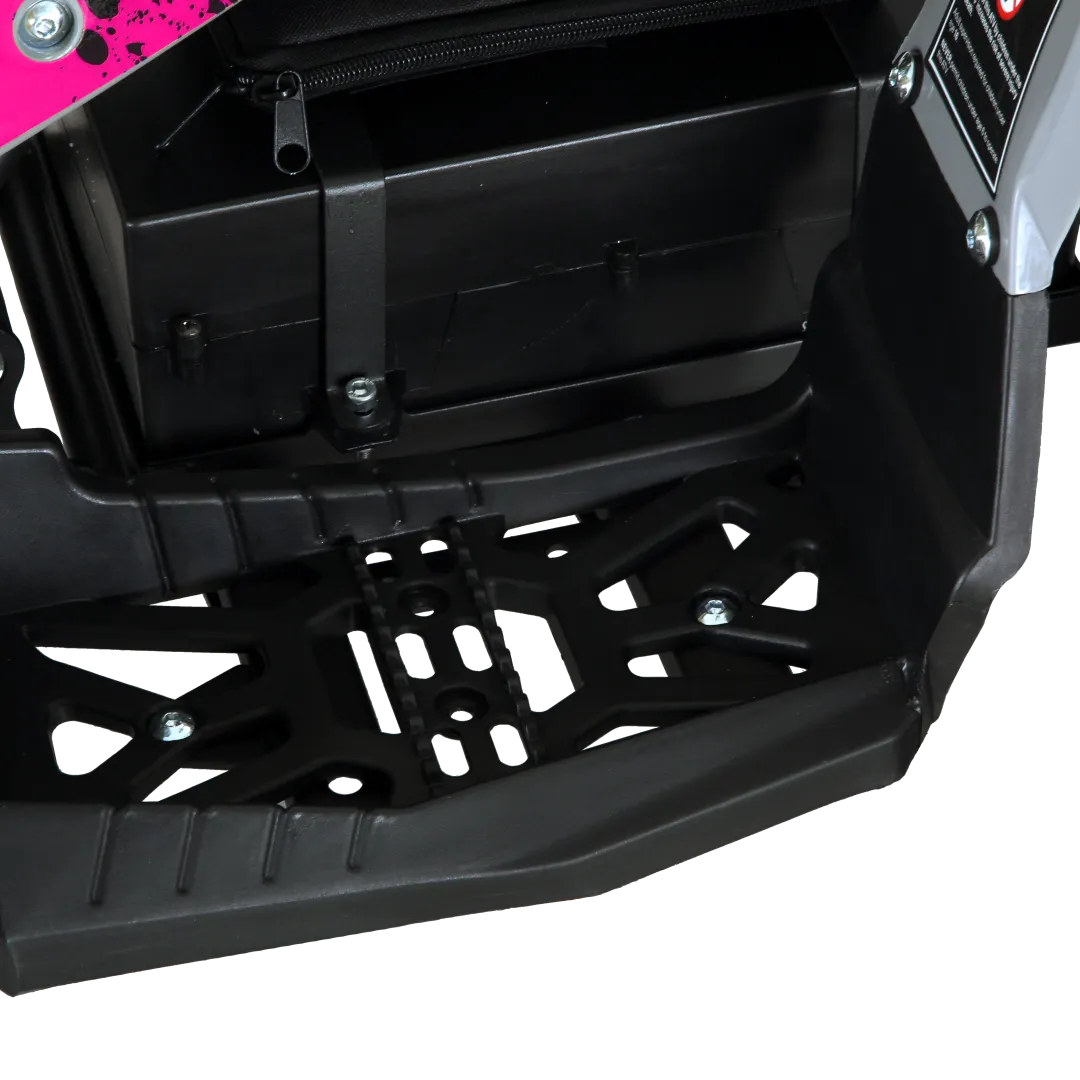Pioneer 1200W Kids ATV 4 Wheeler with 14" Tires - Pink