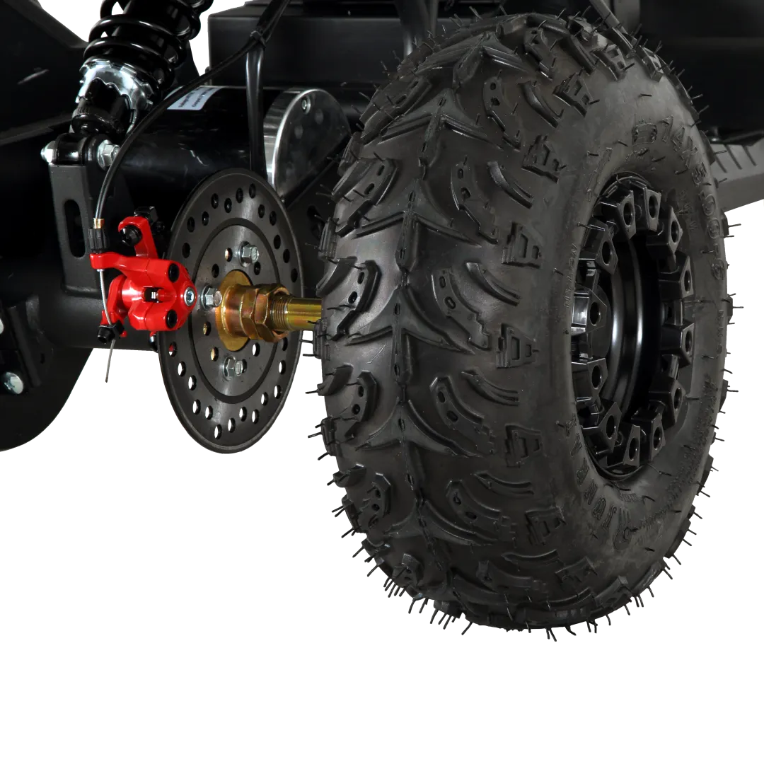Pioneer 1200W Kids ATV 4 Wheeler with 14" Tires - Pink