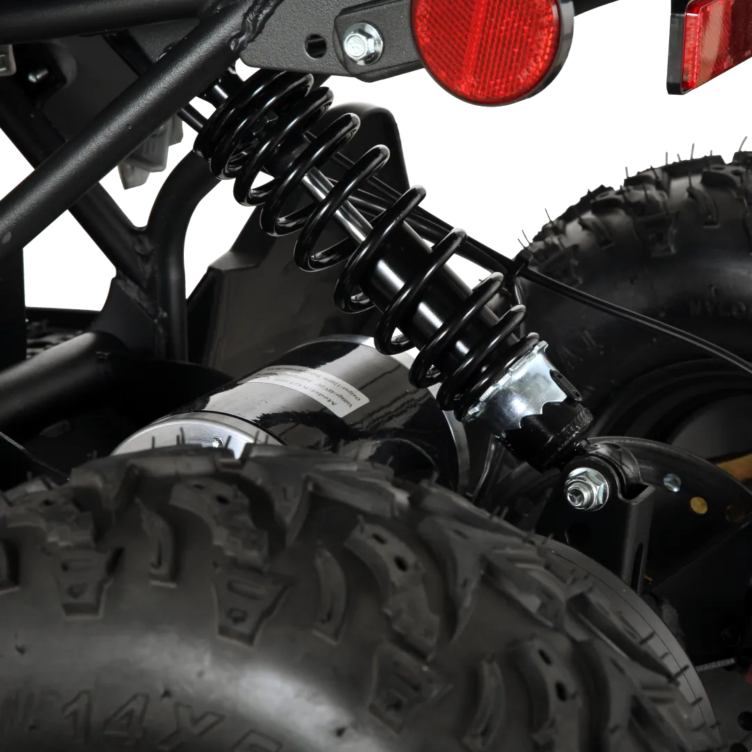 Pioneer 1200W Kids ATV 4 Wheeler with 14" Tires - Pink