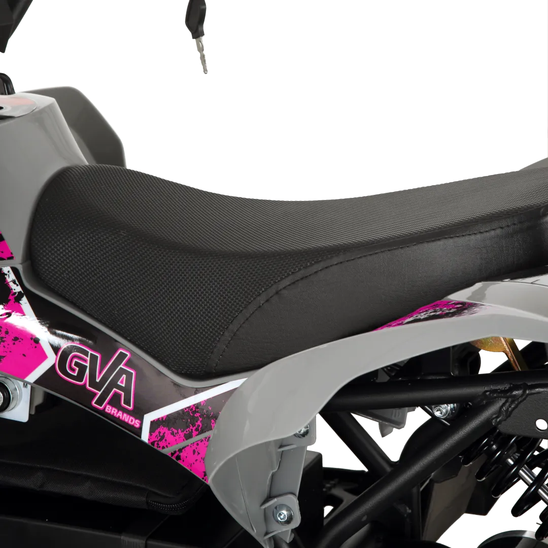 Pioneer 1200W Kids ATV 4 Wheeler with 14" Tires - Pink