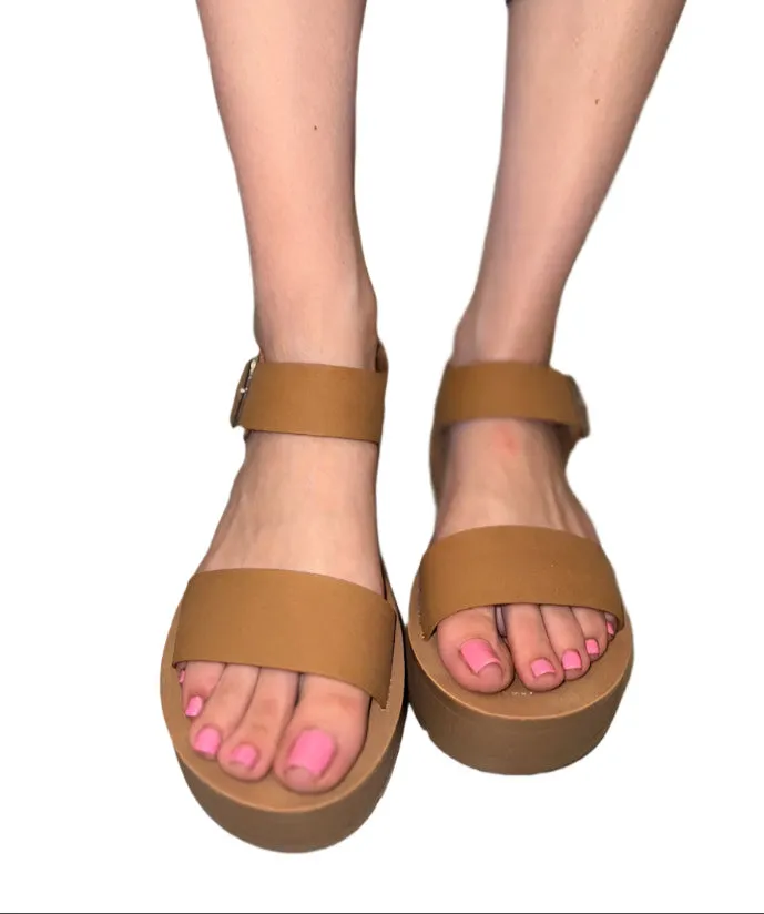 PLATFORM SANDALS OPEN TOE