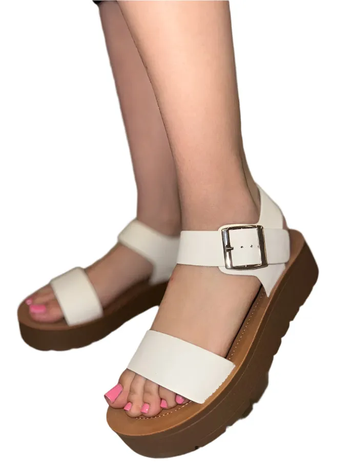 PLATFORM SANDALS OPEN TOE