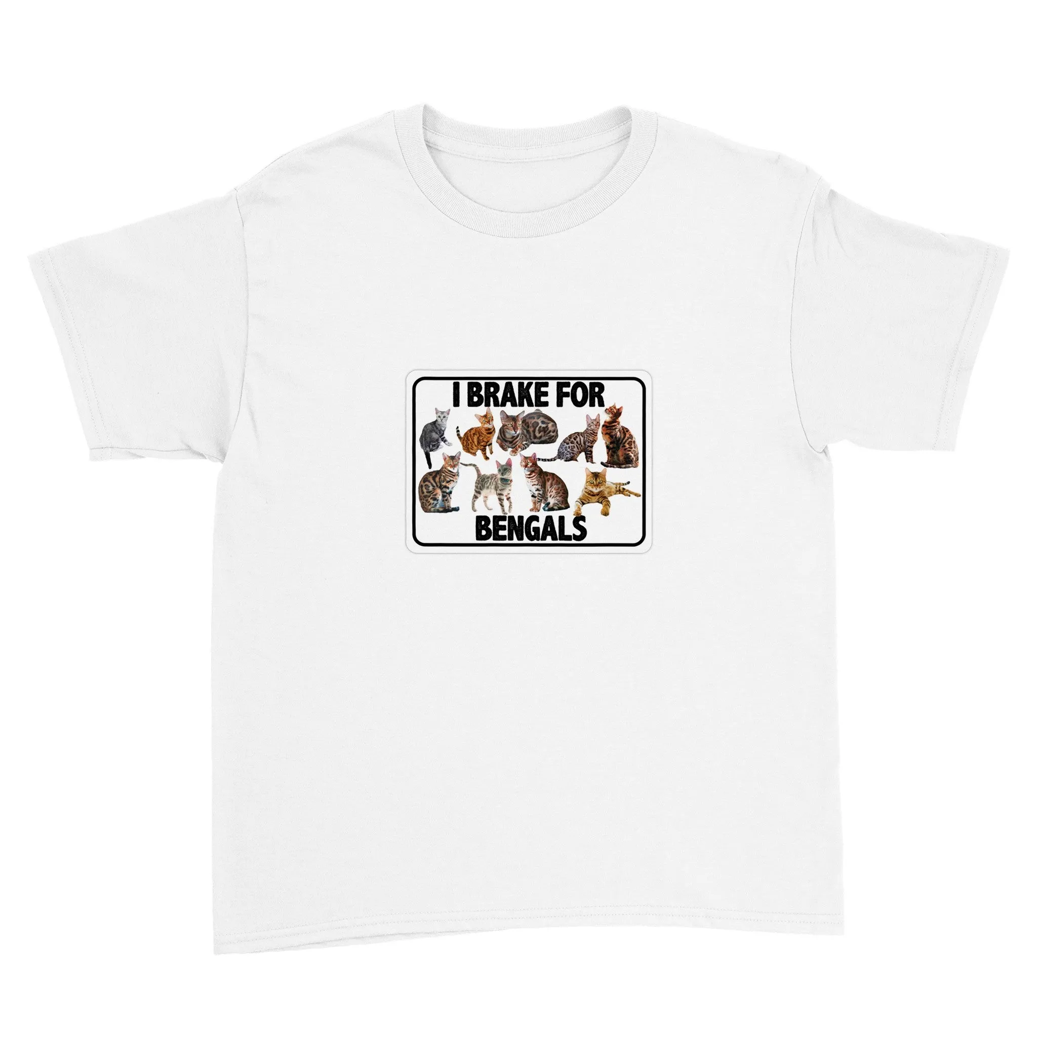 Polycotton Kids Crewneck T-shirt