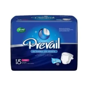 Prevail PM Extended Wear Adult Briefs Part No. NTB013 First Quality