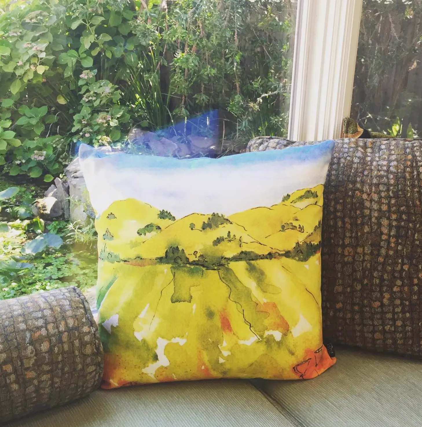 "California Hills" Pillow Cover