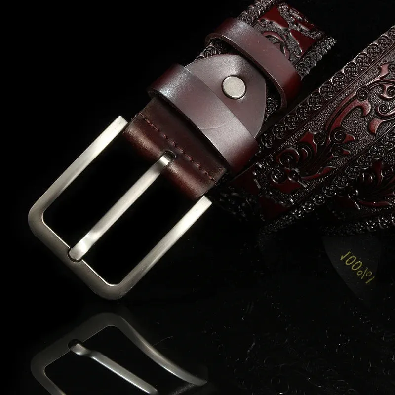 Ravello Grain Leather Belt