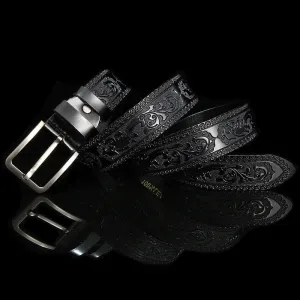 Ravello Grain Leather Belt