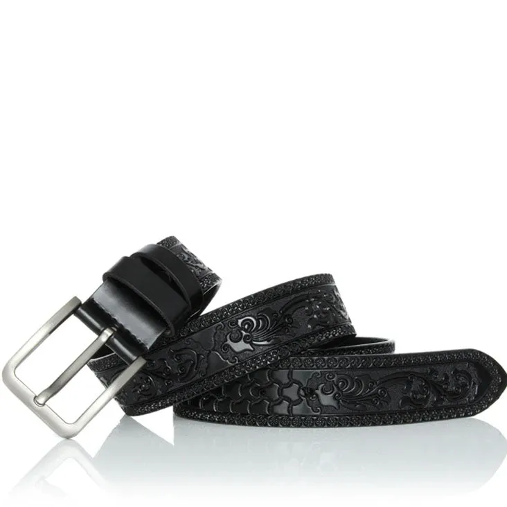 Ravello Grain Leather Belt
