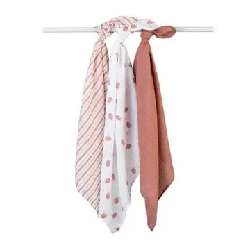 Receiving Blankets Minis For Baby By Lulujo - 3 Pack