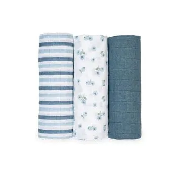 Receiving Blankets Minis For Baby By Lulujo - 3 Pack
