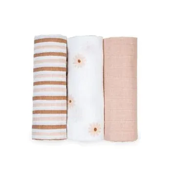 Receiving Blankets Minis For Baby By Lulujo - 3 Pack