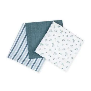 Receiving Blankets Minis For Baby By Lulujo - 3 Pack