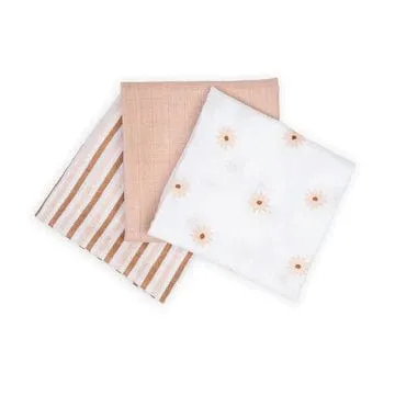 Receiving Blankets Minis For Baby By Lulujo - 3 Pack