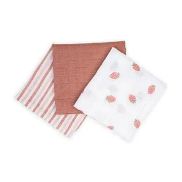 Receiving Blankets Minis For Baby By Lulujo - 3 Pack