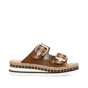 Rieker - V7955 Brown Mule