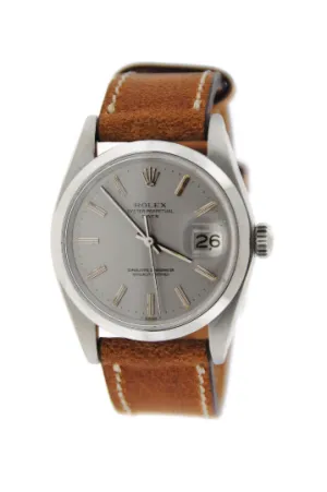 Rolex Oyster Perpetual Date Stainless Steel Watch